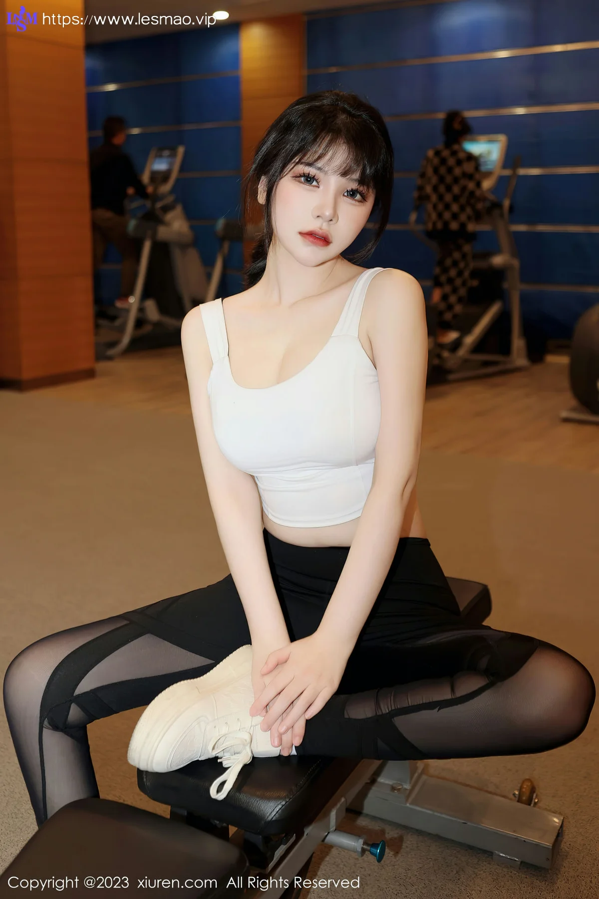 XiuRen 秀人 No.6289 桃桃子_ 健身房的故事性感写真3 - 39