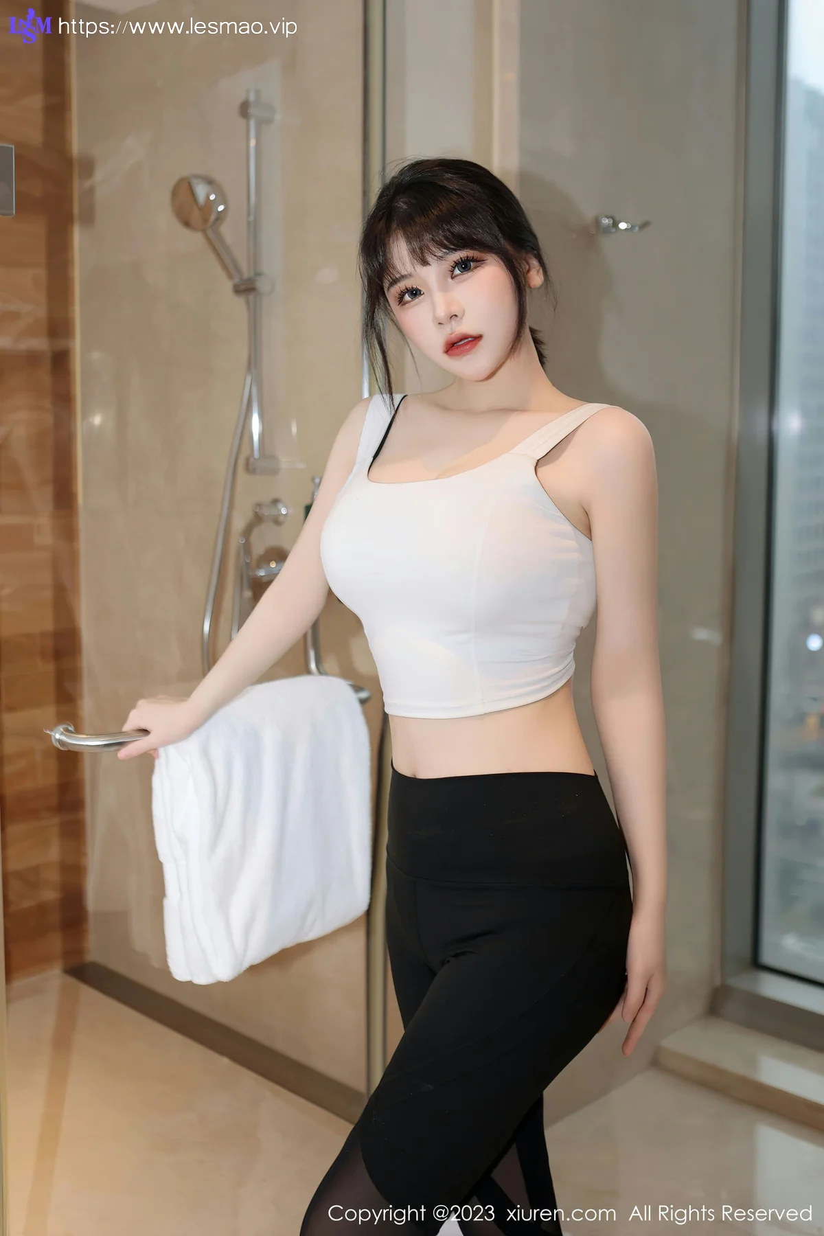 XiuRen 秀人 No.6289 桃桃子_ 健身房的故事性感写真3 - 40