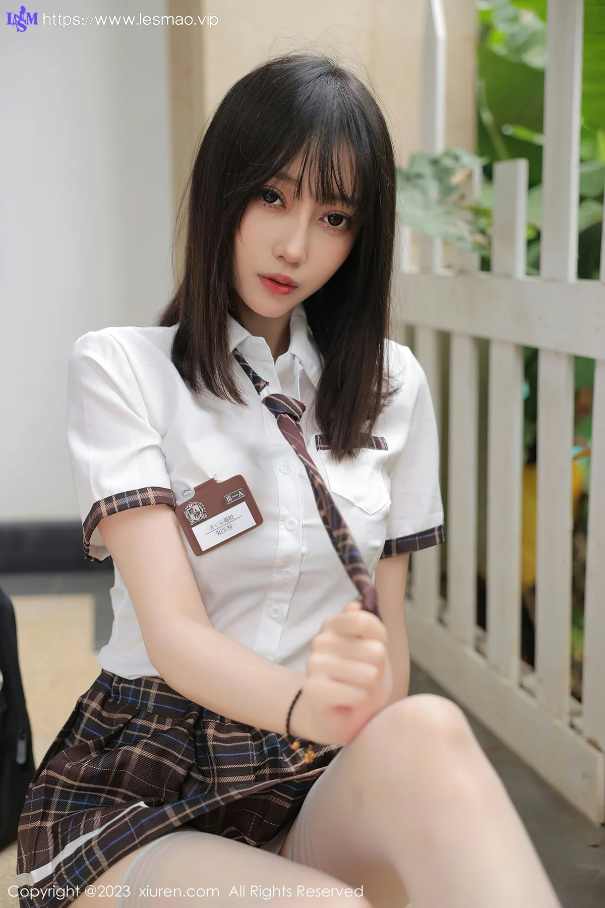 XiuRen 秀人 No.6292 玥儿玥er 学妹制服诱惑二月万宁旅拍11 - 19