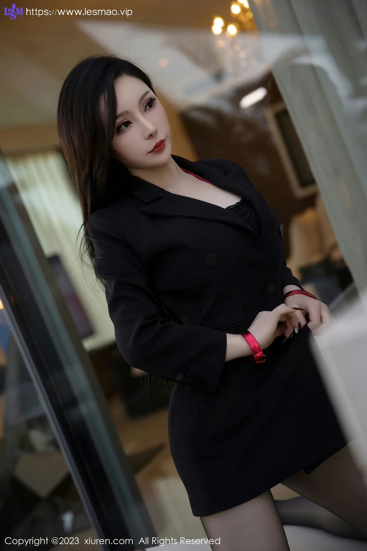 XiuRen 秀人 No.6294 大琪琪Emily 情趣内衣首套写真 - 15