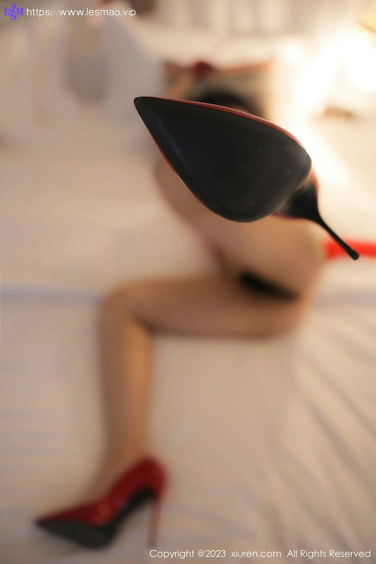 XiuRen 秀人 No.6301 文静儿 红色轻透服饰性感写真 - 58