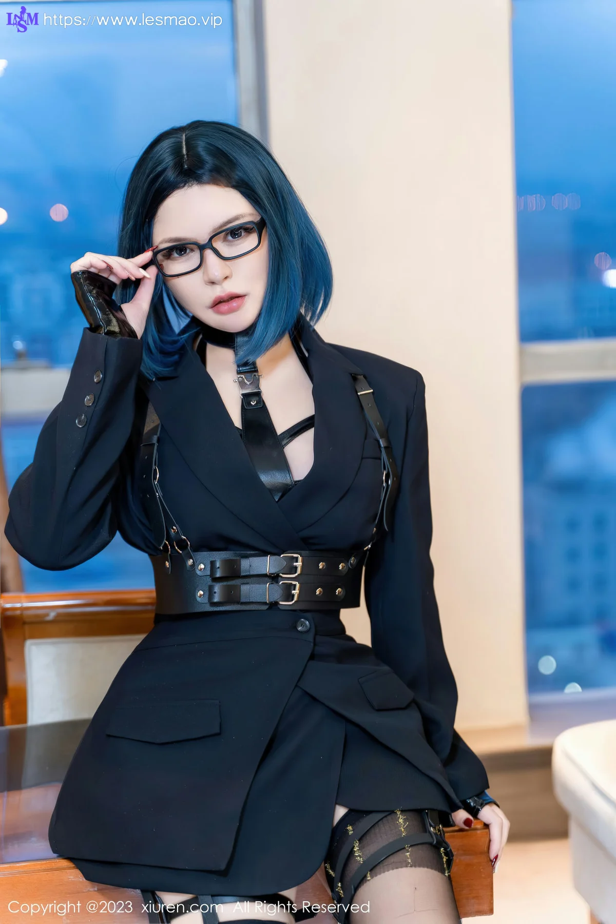 XiuRen 秀人 No.6340 伊丽莎有点白 E罩杯重口味姑娘 性感写真1 - 34