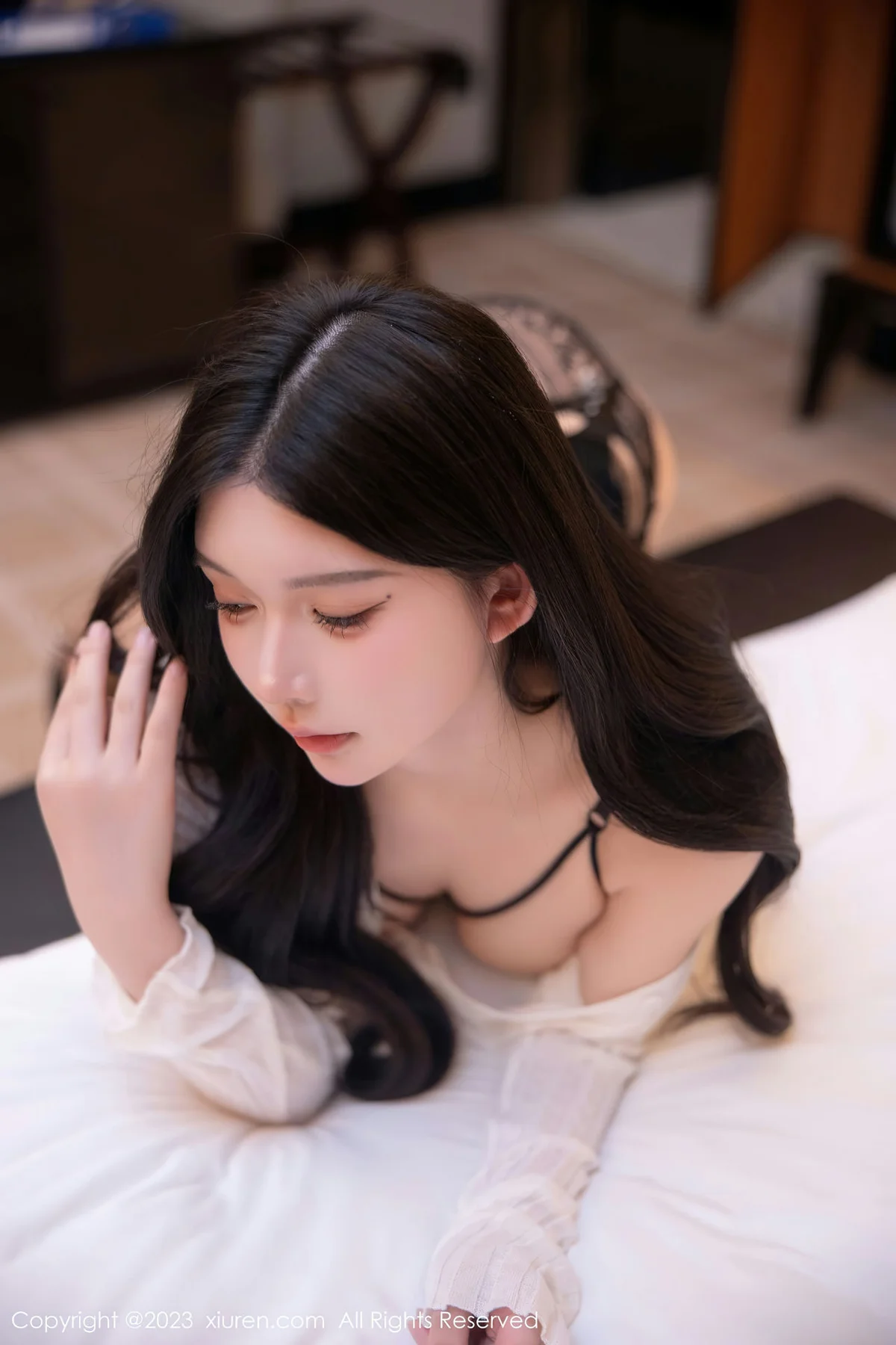 XiuRen 秀人 No.6357 林珊珊 蕾丝情趣内衣写真3 - 31