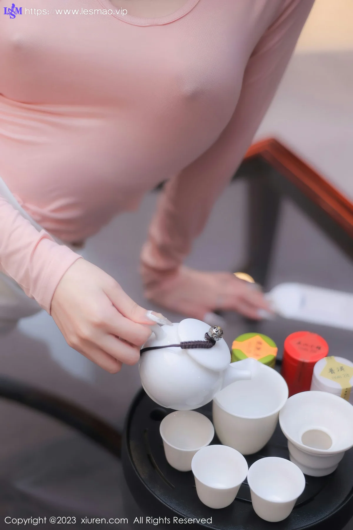 XiuRen 秀人 No.6367 谢小蒽 诱人原色丝袜性感写真11 - 14