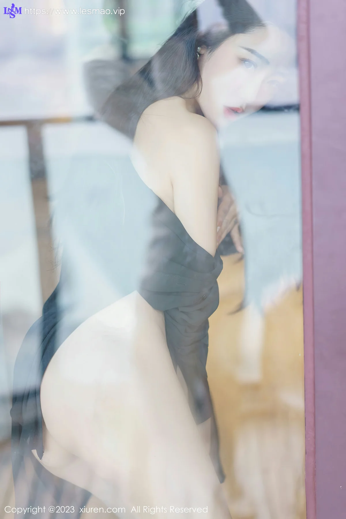 XiuRen 秀人 No.6372 严利娅Yuliya 黑色情趣内衣性感写真33 - 29