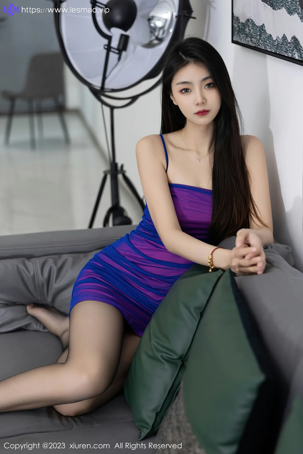 XiuRen 秀人 No.6374 可樂Vicky 吊带短裙性感写真2 - 16
