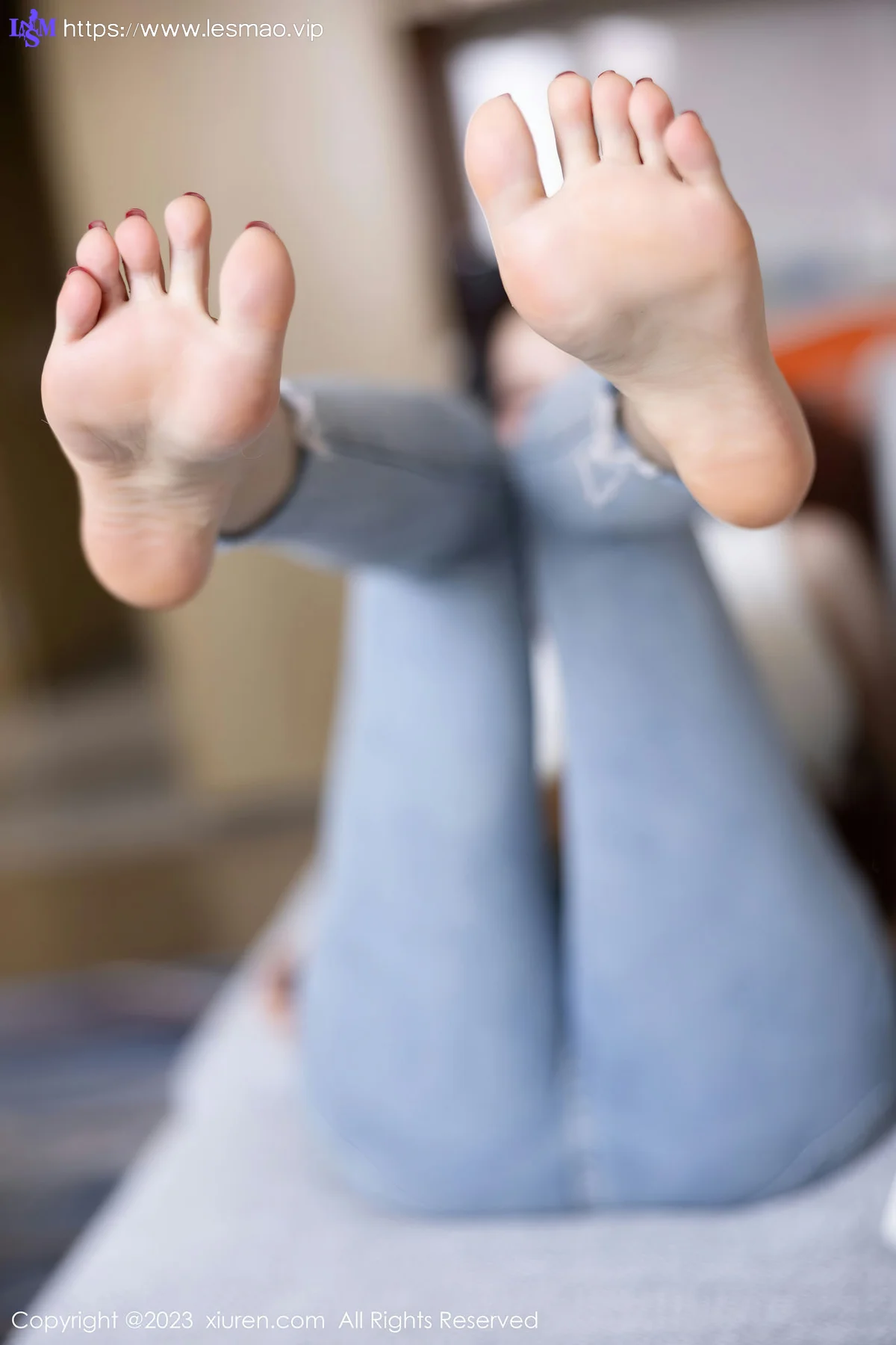 XiuRen 秀人 No.6377 杨晨晨Yome 蓝色短裤性感写真1 - 26