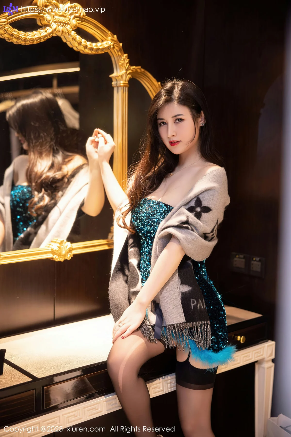 XiuRen 秀人 No.6384 诗诗kiki 蕾丝内衣性感写真 - 11