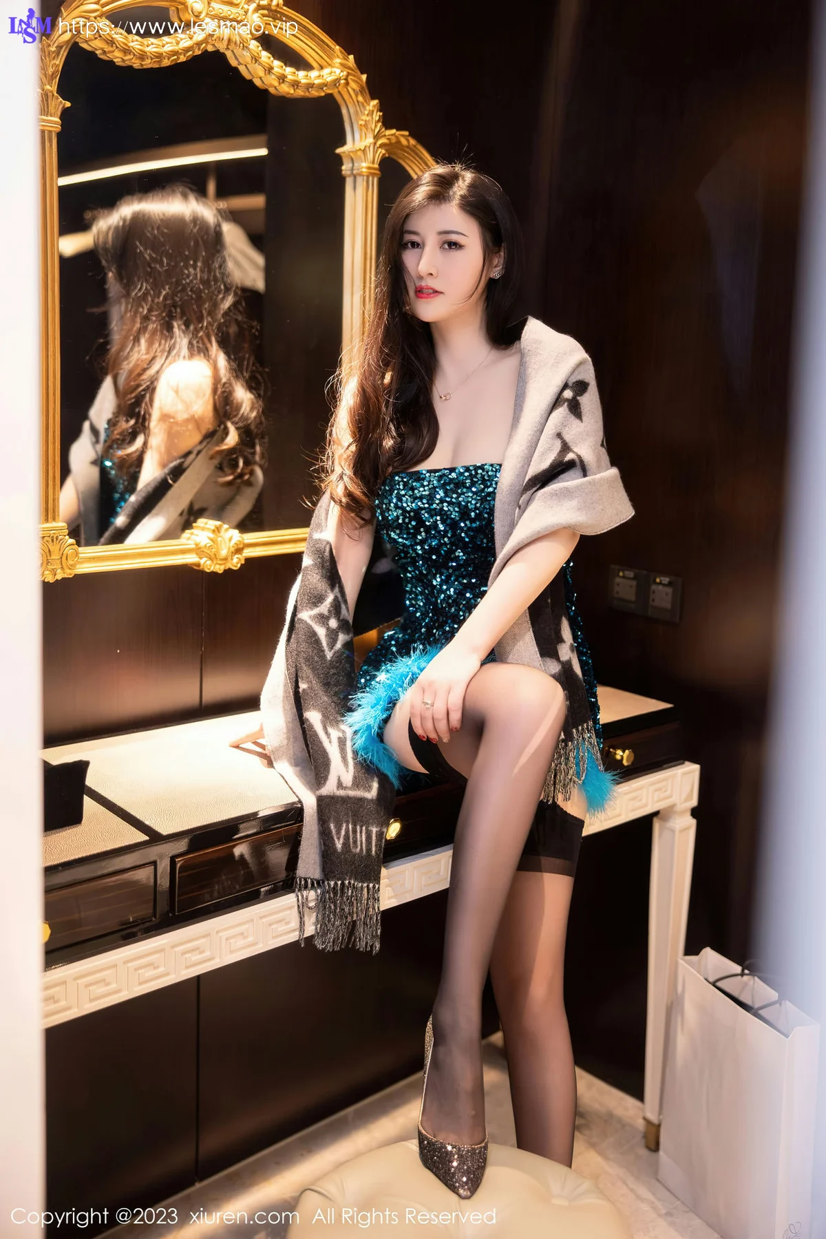 XiuRen 秀人 No.6384 诗诗kiki 蕾丝内衣性感写真 - 13