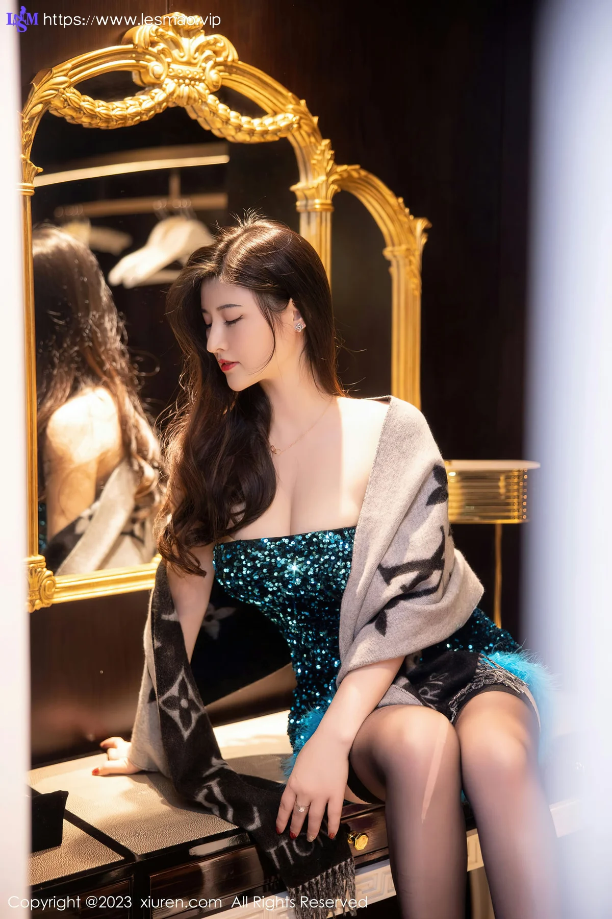 XiuRen 秀人 No.6384 诗诗kiki 蕾丝内衣性感写真 - 15