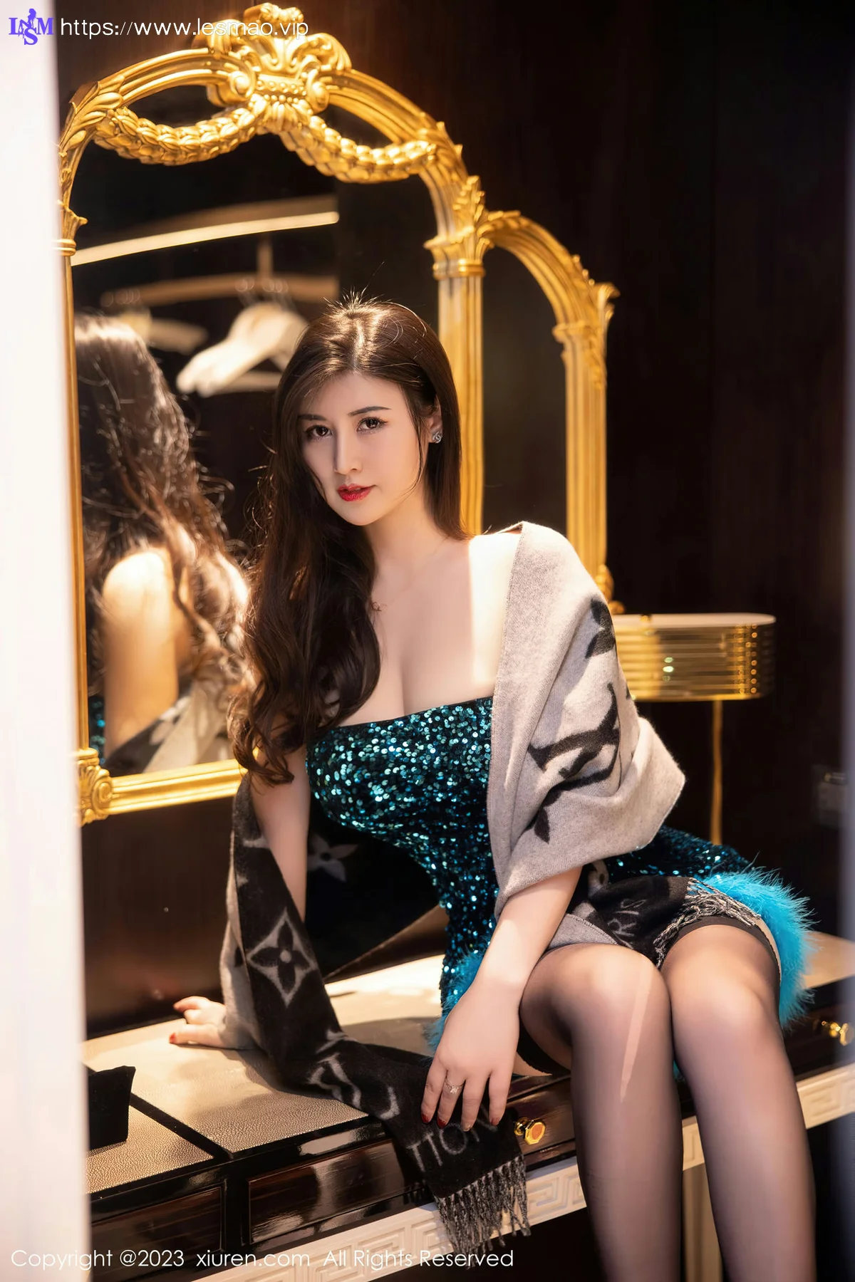 XiuRen 秀人 No.6384 诗诗kiki 蕾丝内衣性感写真 - 16