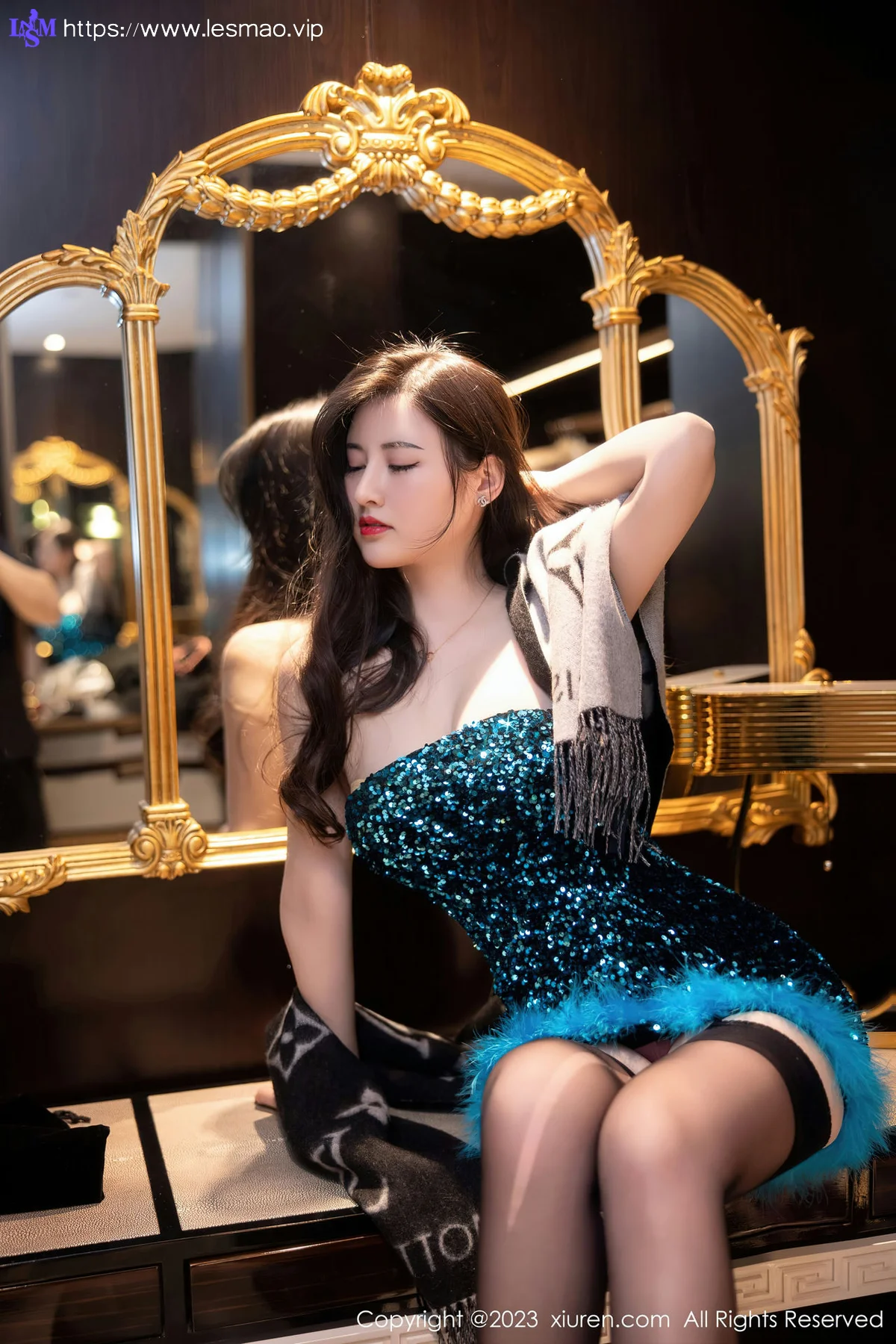XiuRen 秀人 No.6384 诗诗kiki 蕾丝内衣性感写真 - 18