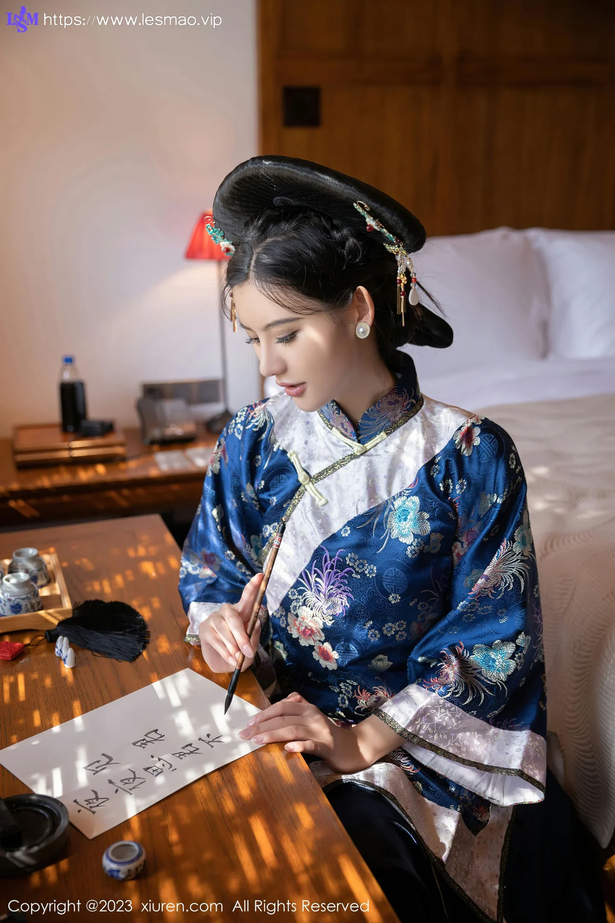 XiuRen 秀人 No.6398 就是阿朱啊 宫廷古装性感写真1 - 13