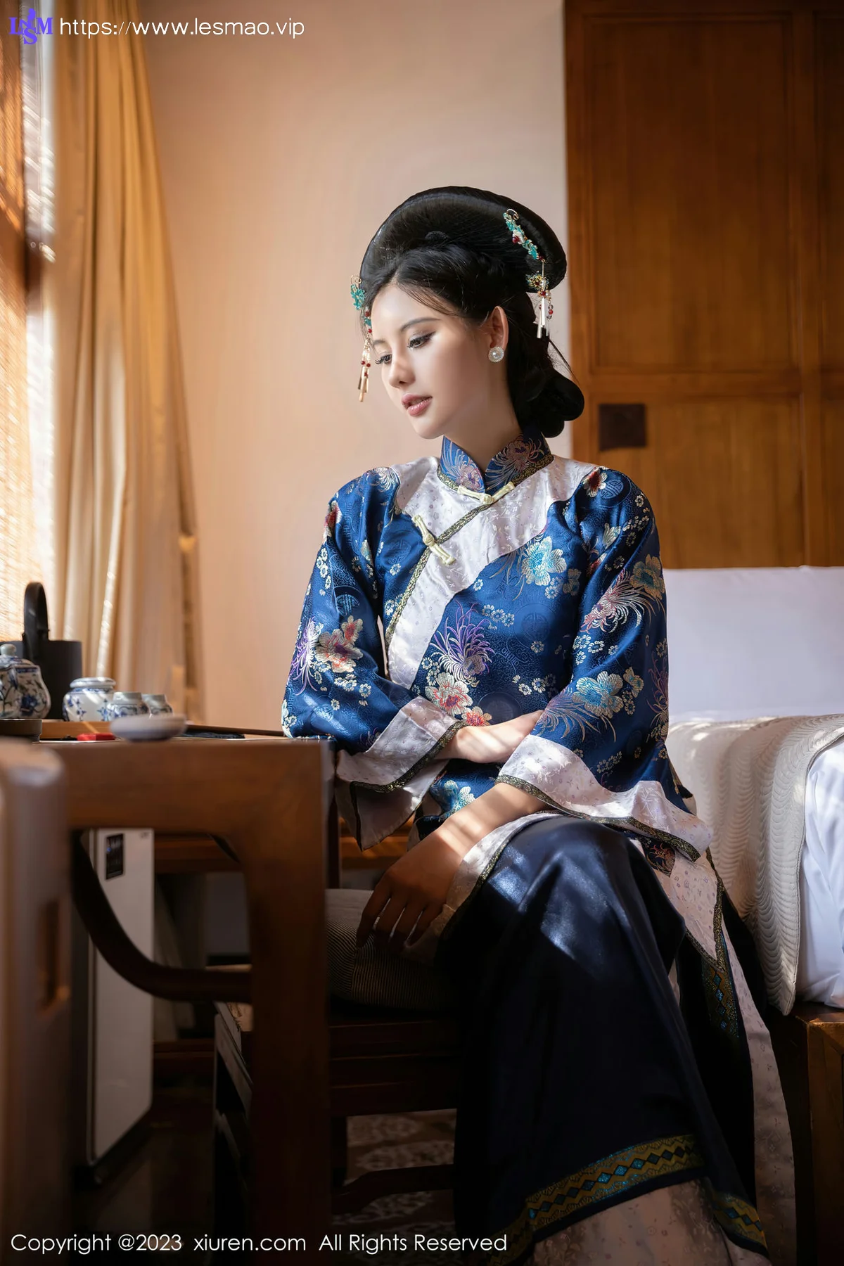 XiuRen 秀人 No.6398 就是阿朱啊 宫廷古装性感写真1 - 15