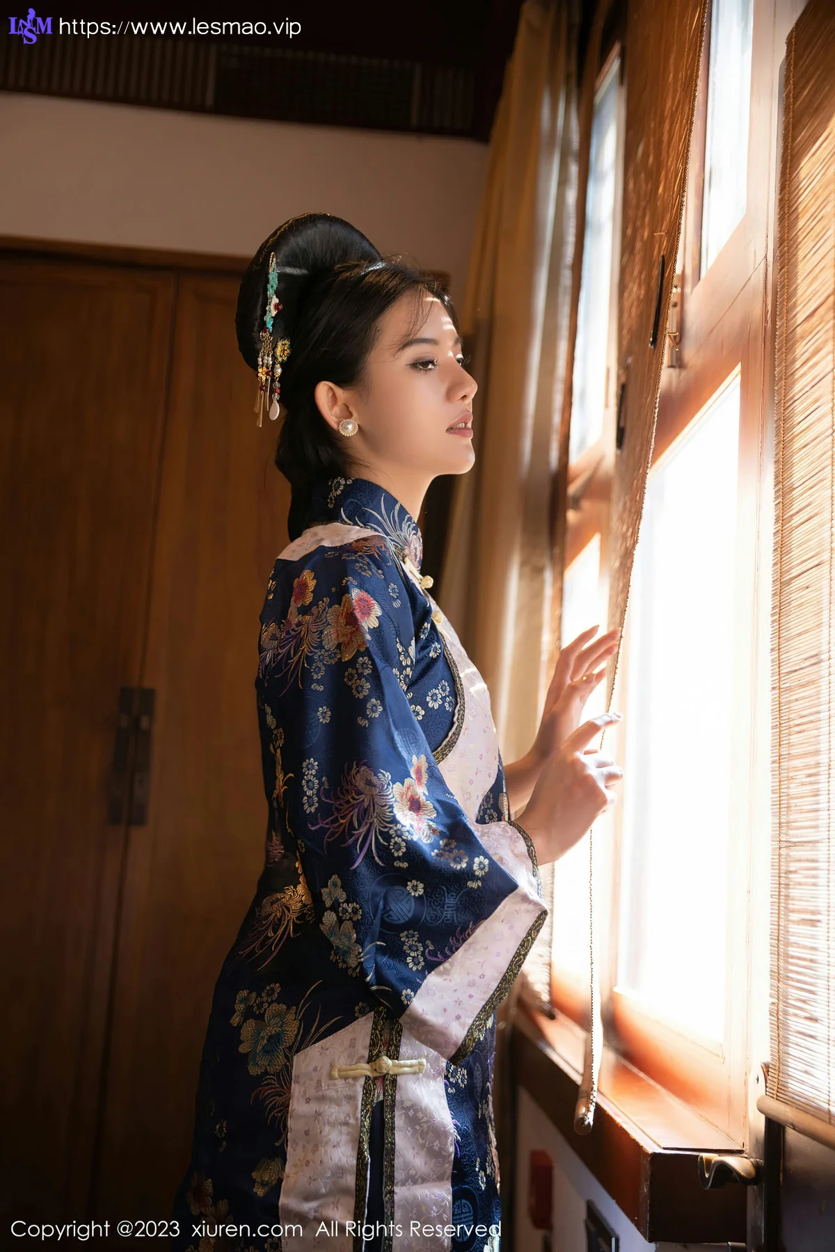 XiuRen 秀人 No.6398 就是阿朱啊 宫廷古装性感写真1 - 16