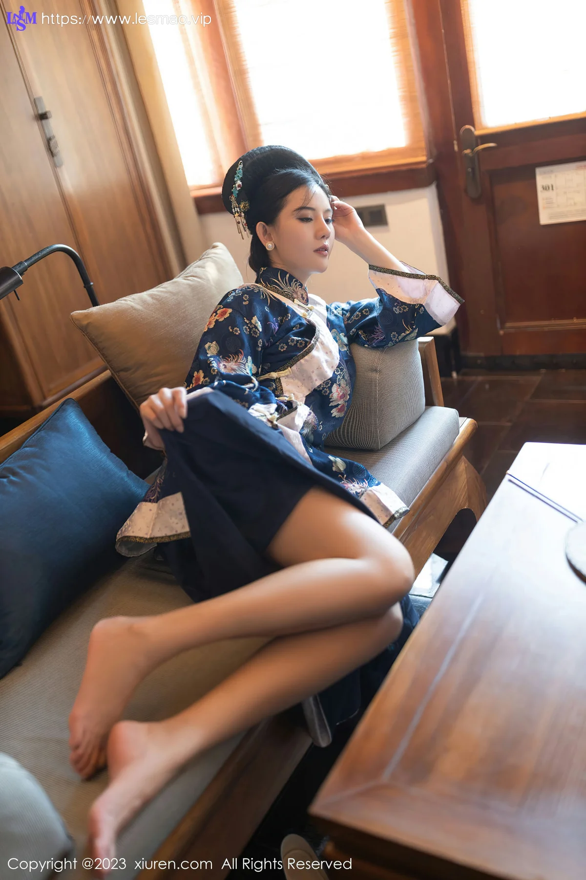 XiuRen 秀人 No.6398 就是阿朱啊 宫廷古装性感写真1 - 18