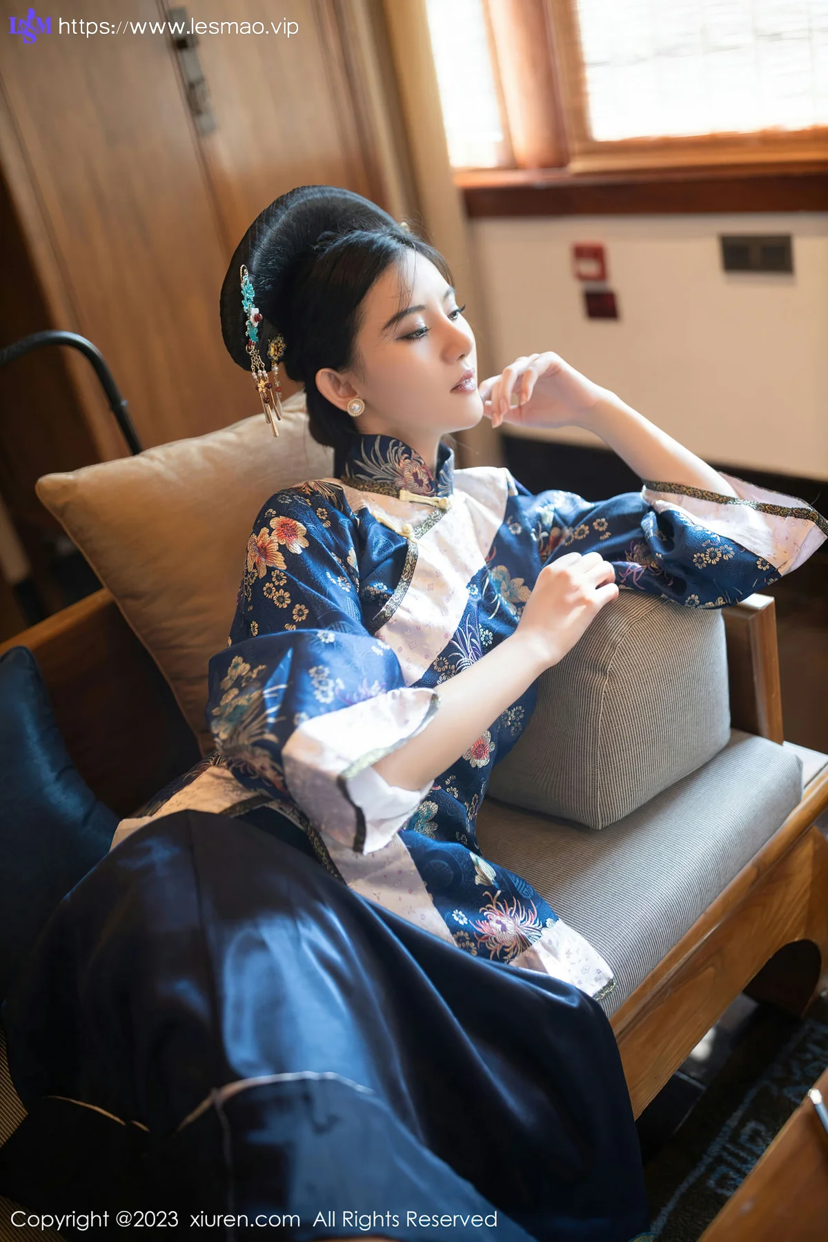 XiuRen 秀人 No.6398 就是阿朱啊 宫廷古装性感写真1 - 19