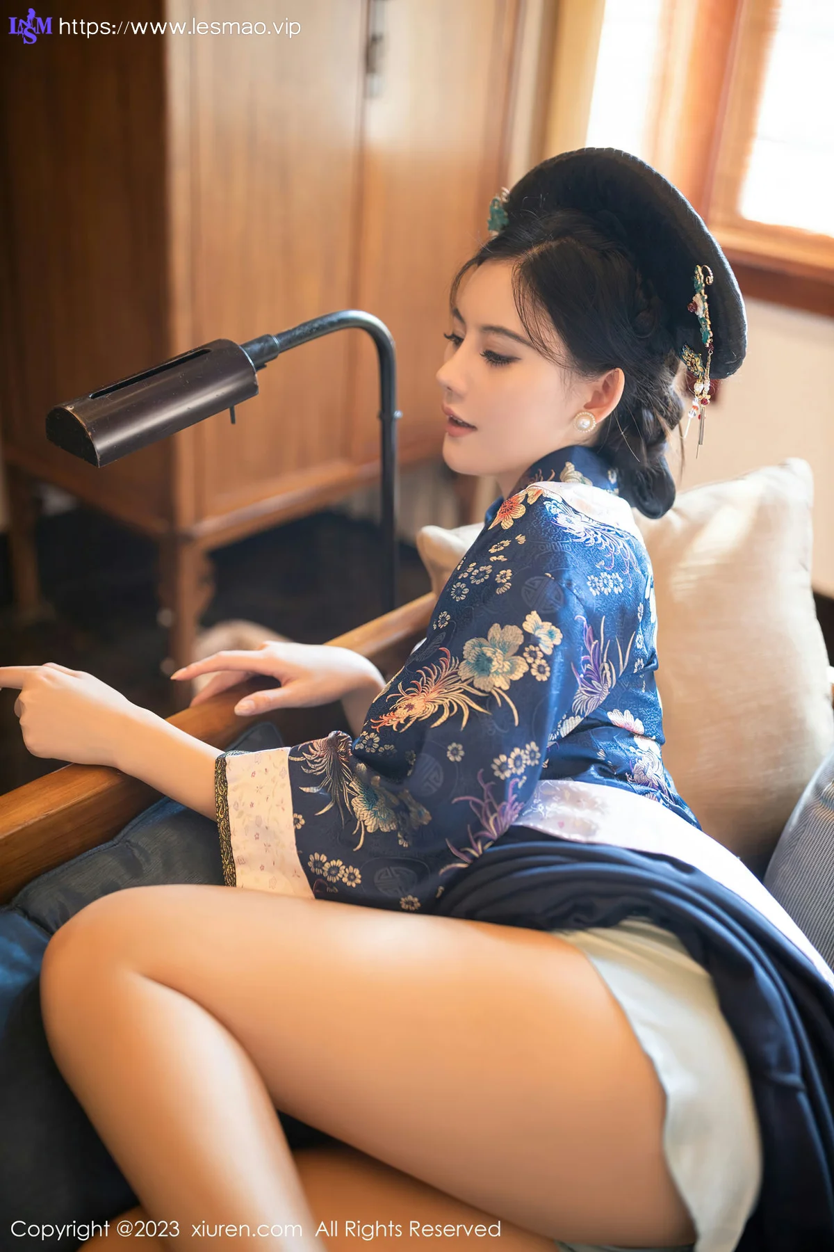 XiuRen 秀人 No.6398 就是阿朱啊 宫廷古装性感写真1 - 21