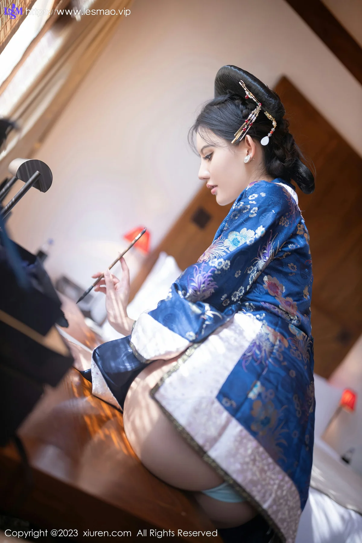 XiuRen 秀人 No.6398 就是阿朱啊 宫廷古装性感写真1 - 27