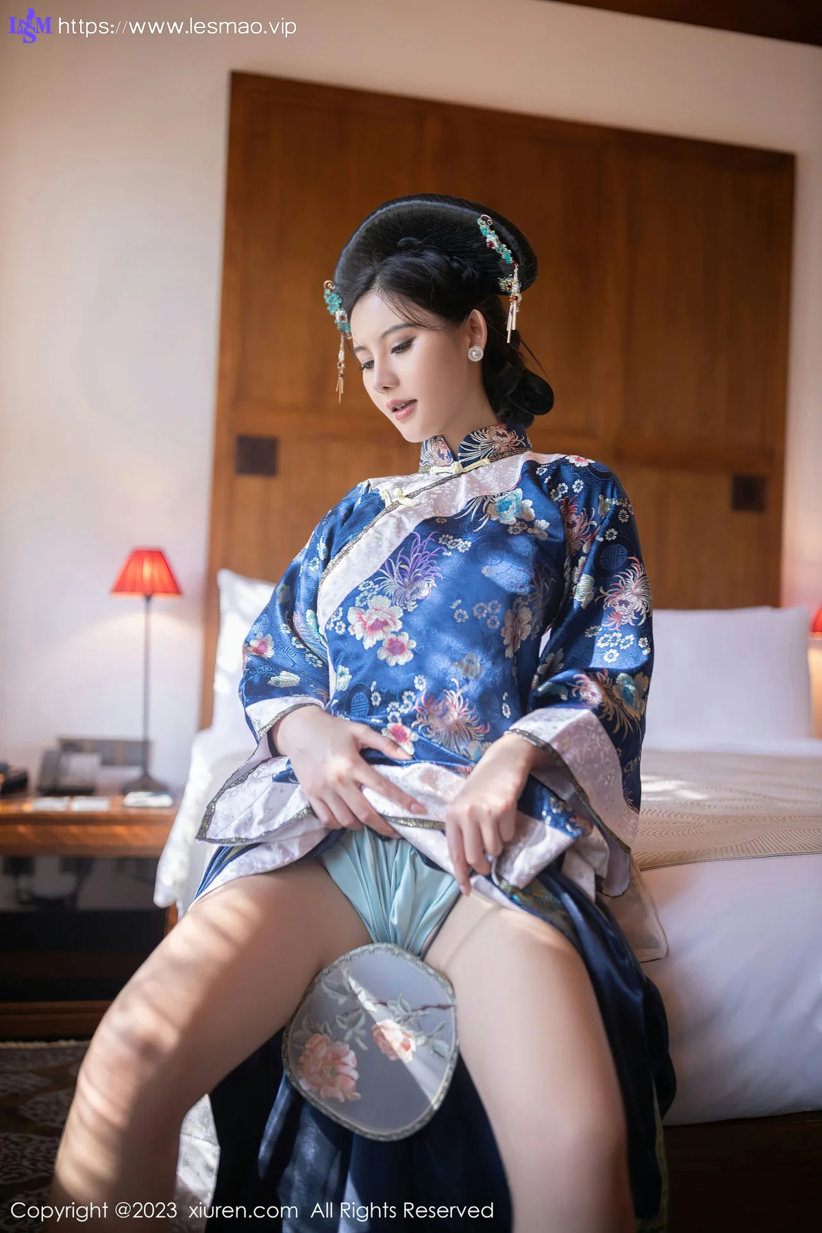 XiuRen 秀人 No.6398 就是阿朱啊 宫廷古装性感写真1 - 33