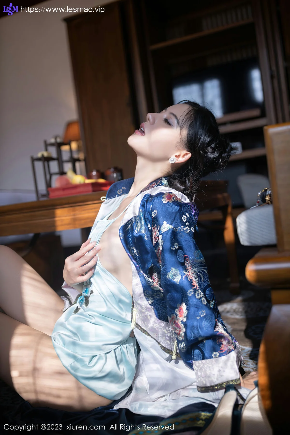 XiuRen 秀人 No.6398 就是阿朱啊 宫廷古装性感写真1 - 45