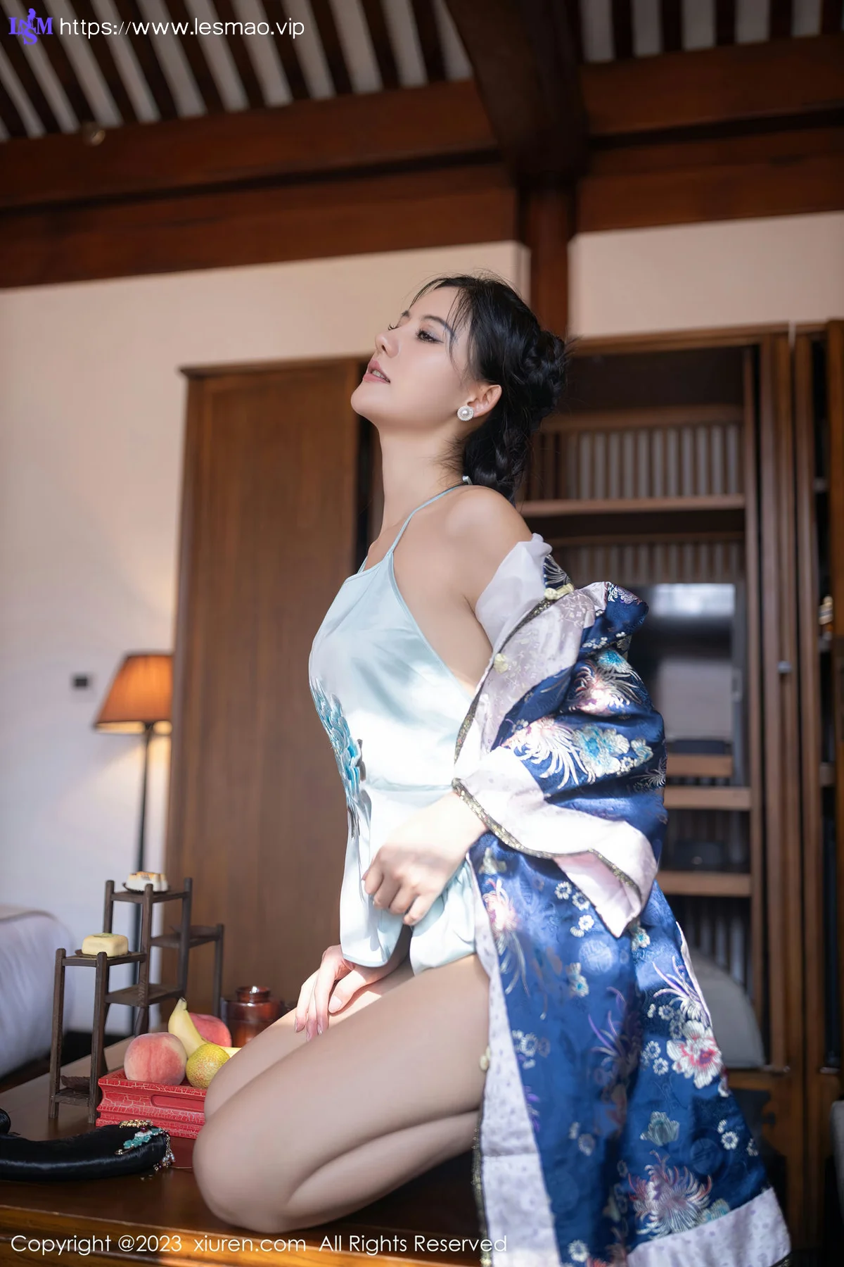 XiuRen 秀人 No.6398 就是阿朱啊 宫廷古装性感写真1 - 47