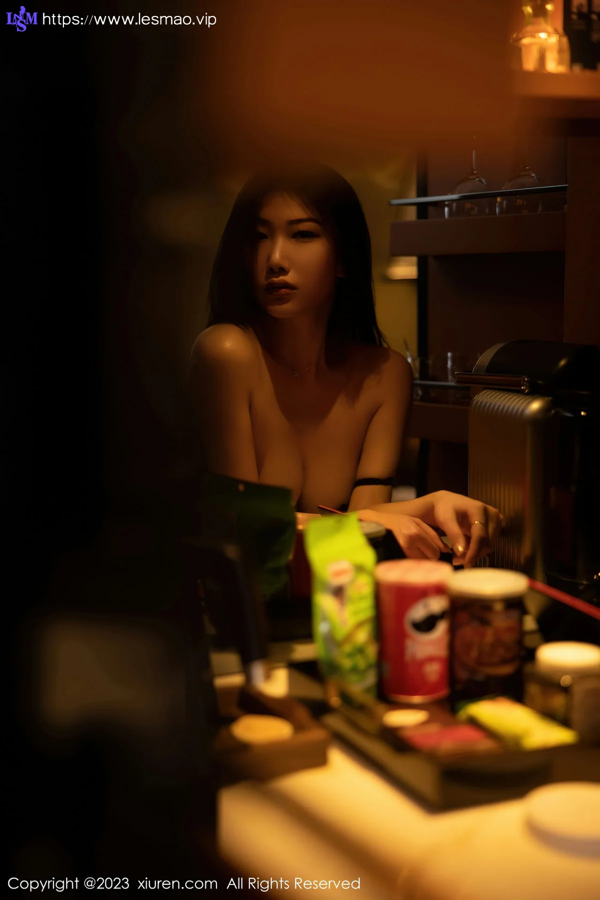 XiuRen 秀人 No.6418 李佳芮cherie 黑色短裙第二套写真33 - 54