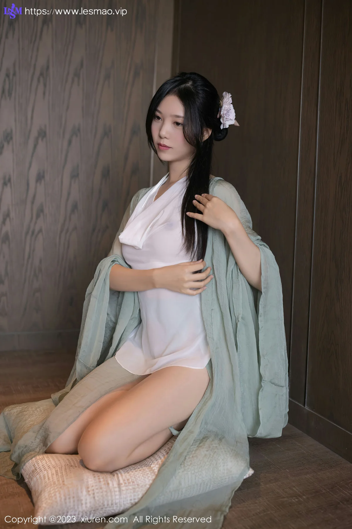 XiuRen 秀人 No.6420 利世 绿色古装性感写真33 - 11