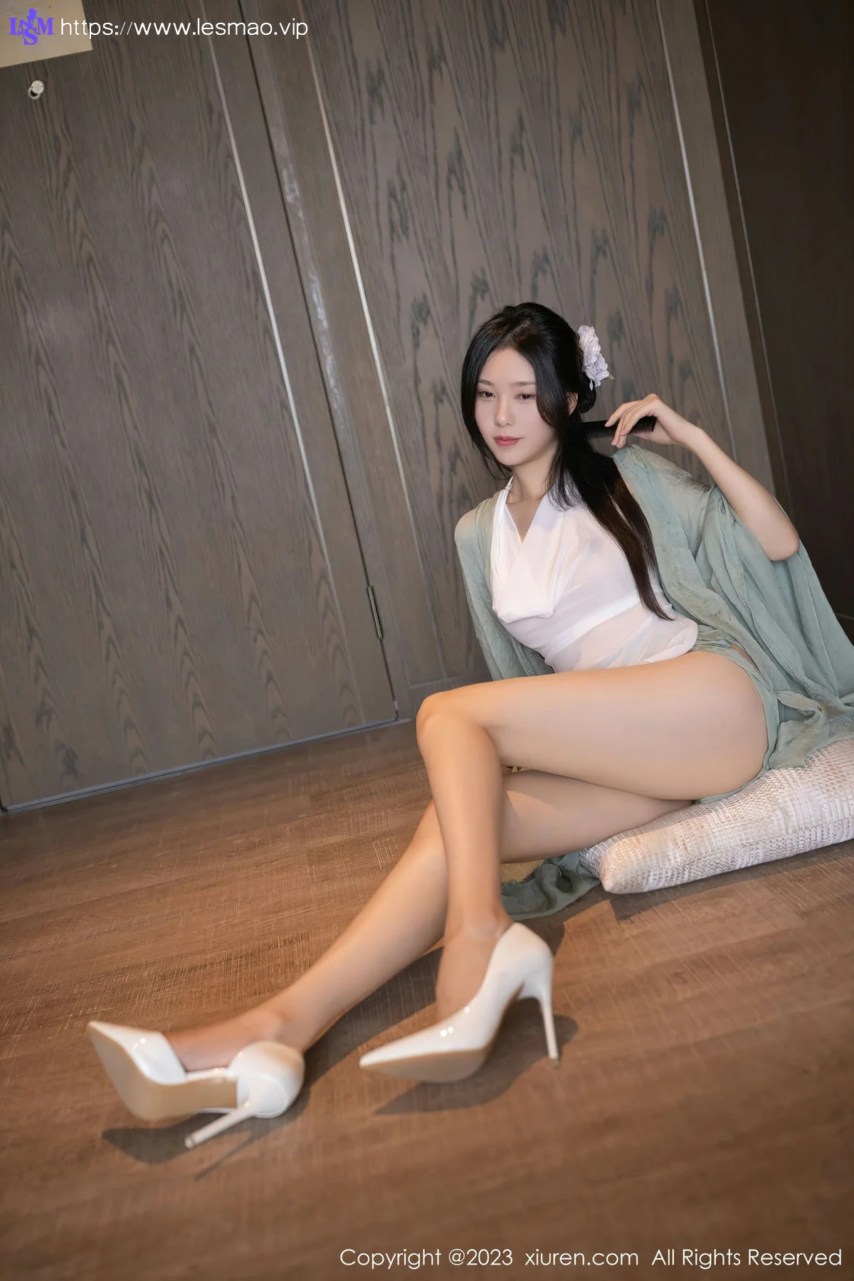 XiuRen 秀人 No.6420 利世 绿色古装性感写真33 - 14