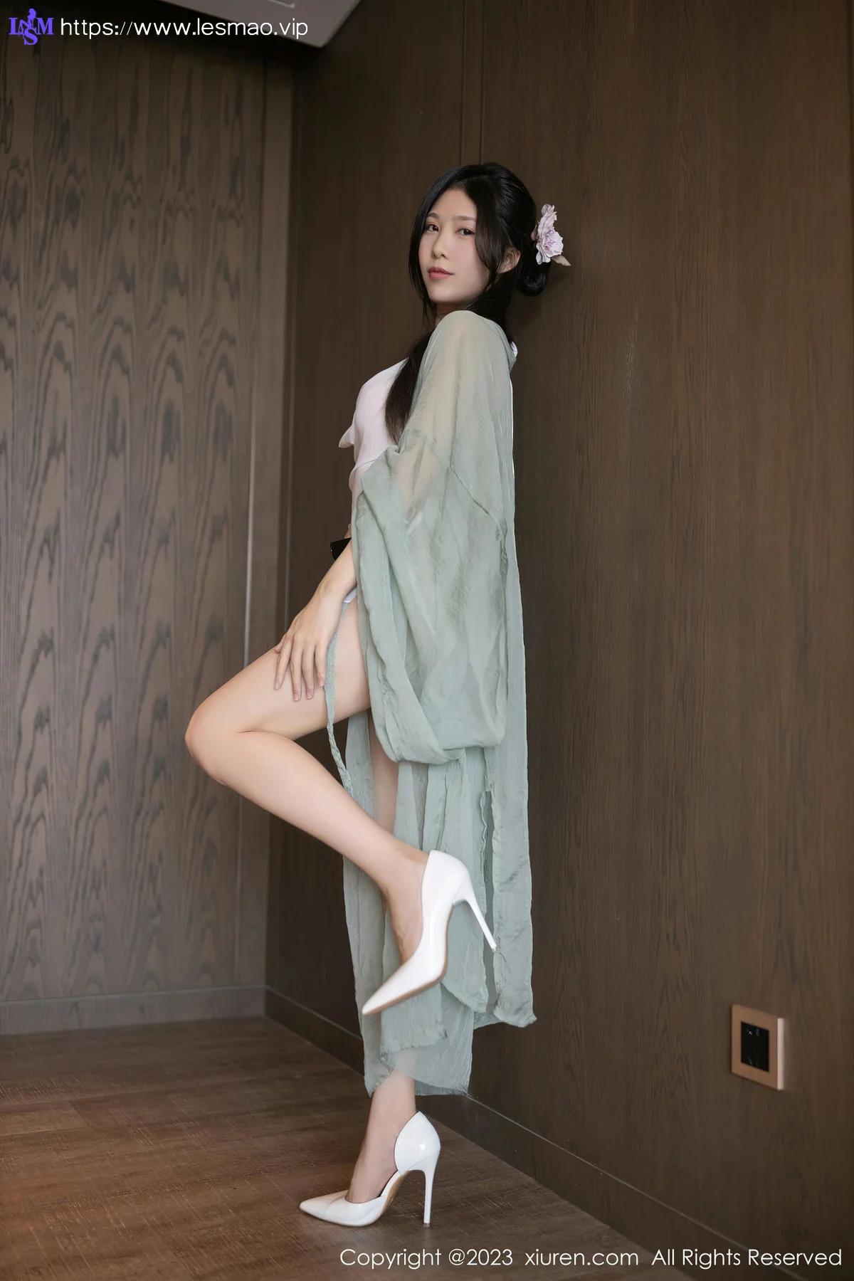 XiuRen 秀人 No.6420 利世 绿色古装性感写真33 - 17