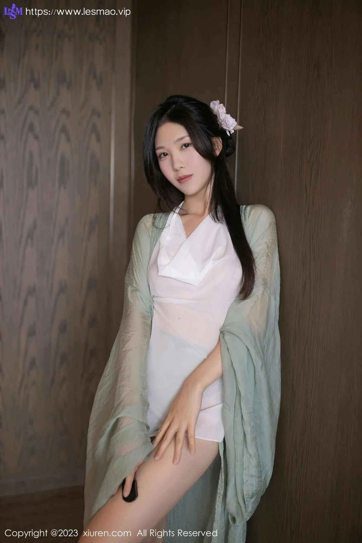 XiuRen 秀人 No.6420 利世 绿色古装性感写真33 - 18