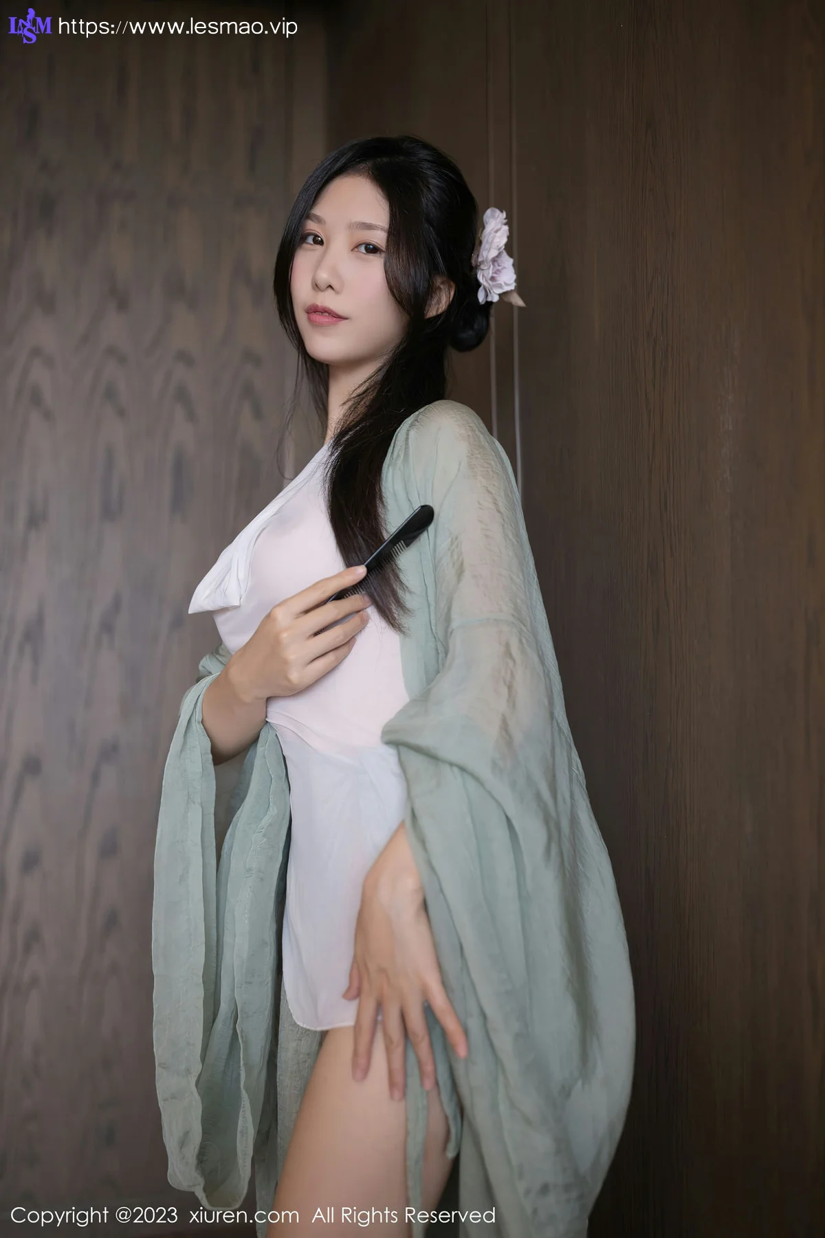 XiuRen 秀人 No.6420 利世 绿色古装性感写真33 - 19