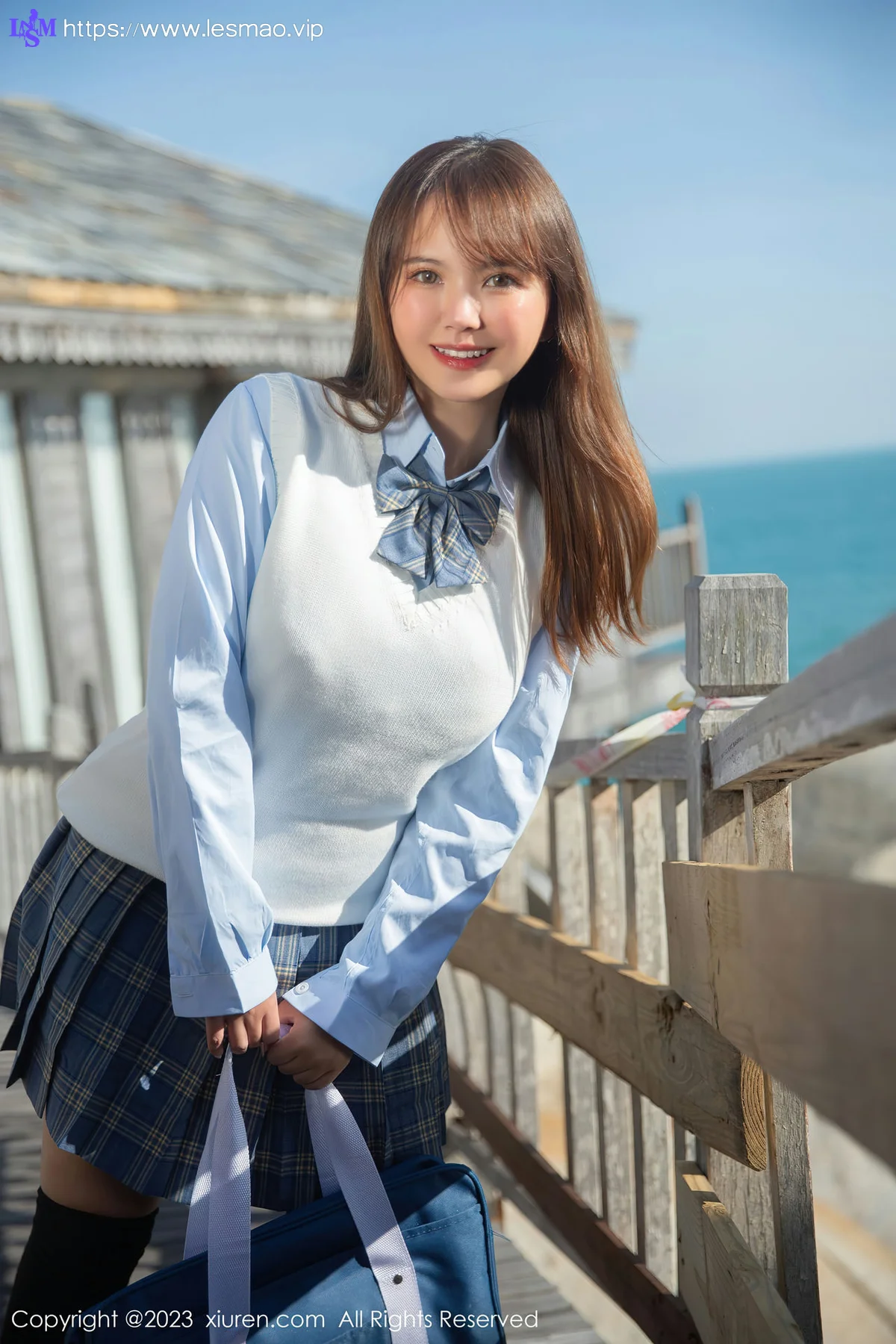 XiuRen 秀人 No.6423 张思允Nice 甜美赏心悦目三亚旅拍3 - 13