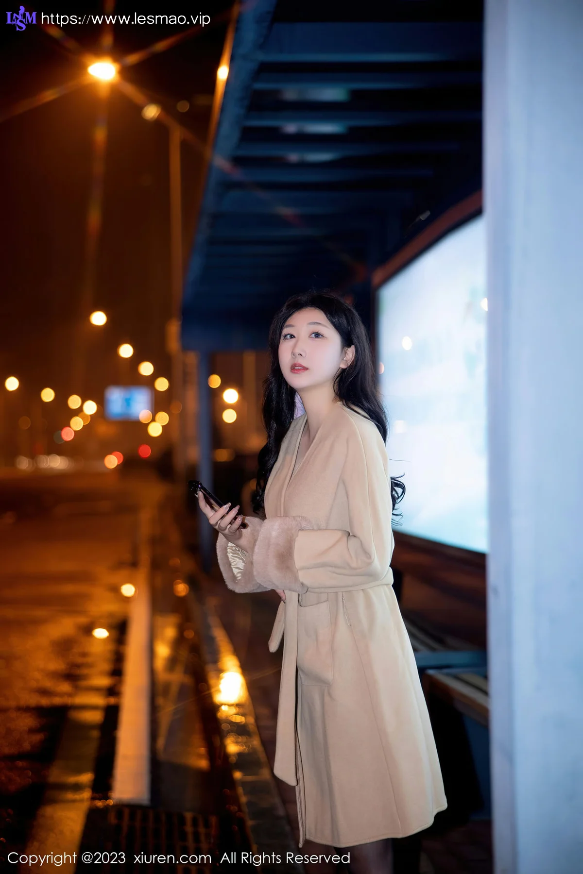 XiuRen 秀人 No.6424 江真真 街拍魅惑黑丝性感写真1 - 61