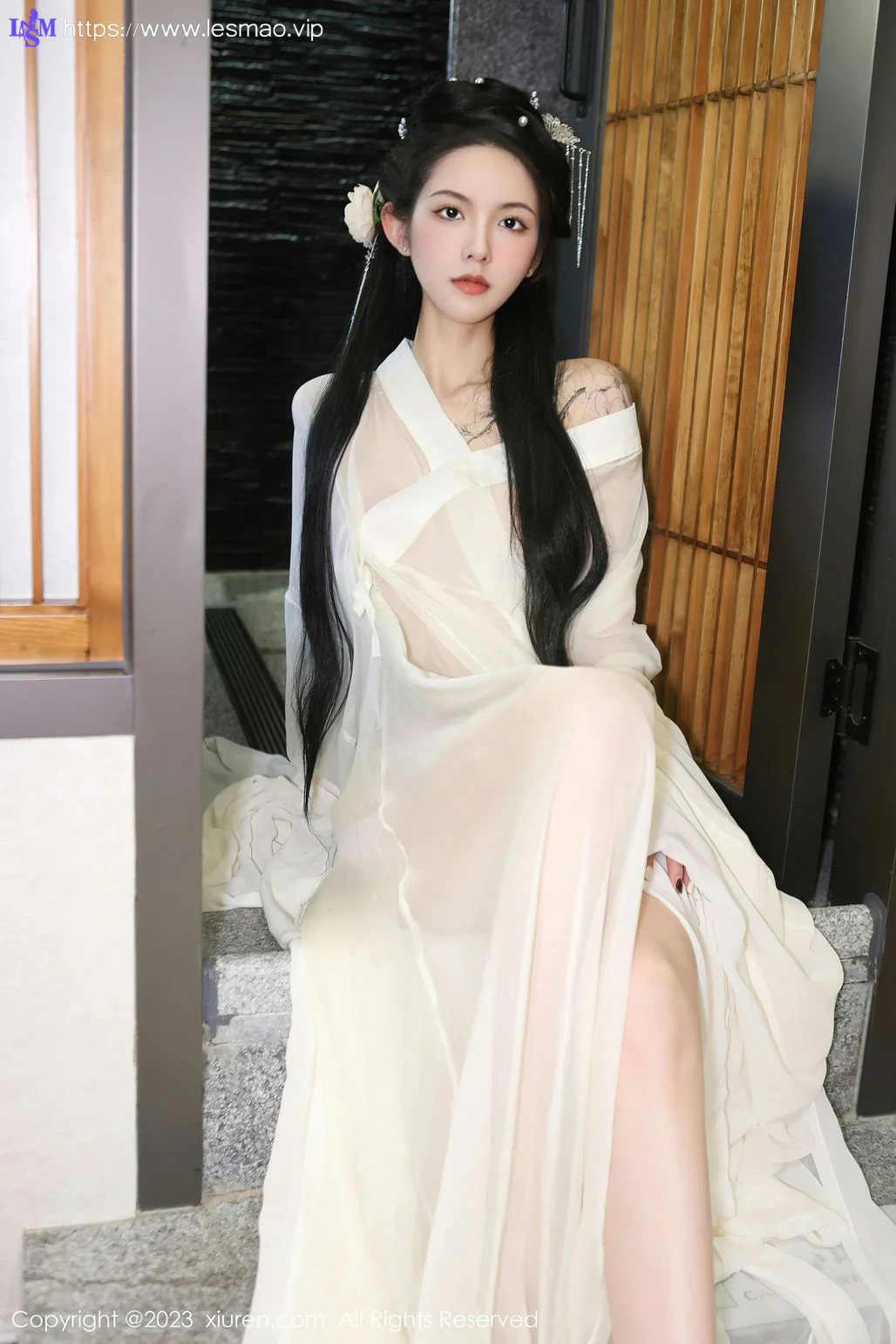 XiuRen 秀人 No.6430 乔一一 白纱轻透古装性感写真1 - 18