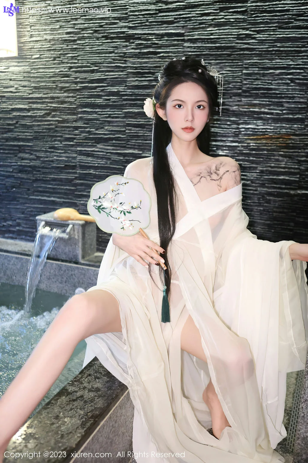 XiuRen 秀人 No.6430 乔一一 白纱轻透古装性感写真1 - 25