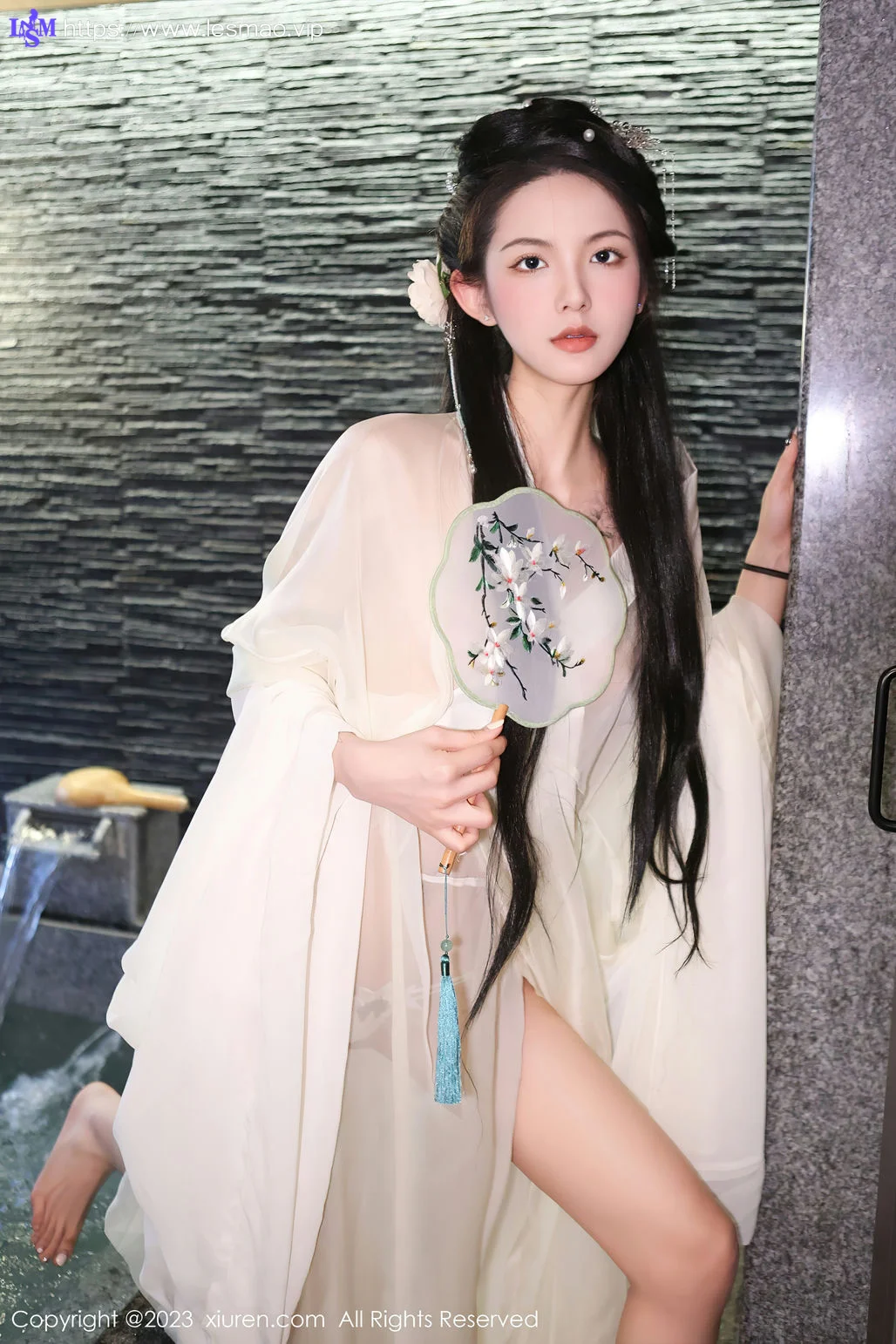 XiuRen 秀人 No.6430 乔一一 白纱轻透古装性感写真1 - 26
