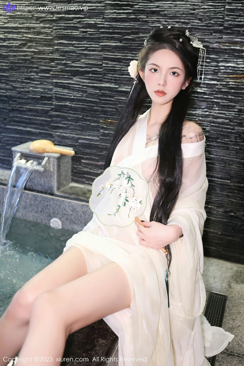 XiuRen 秀人 No.6430 乔一一 白纱轻透古装性感写真1 - 29