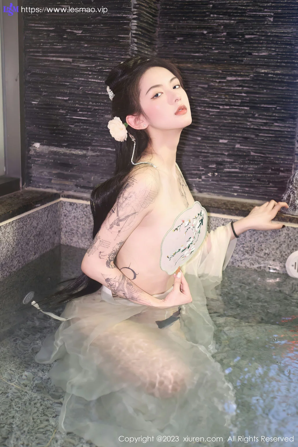 XiuRen 秀人 No.6430 乔一一 白纱轻透古装性感写真1 - 52