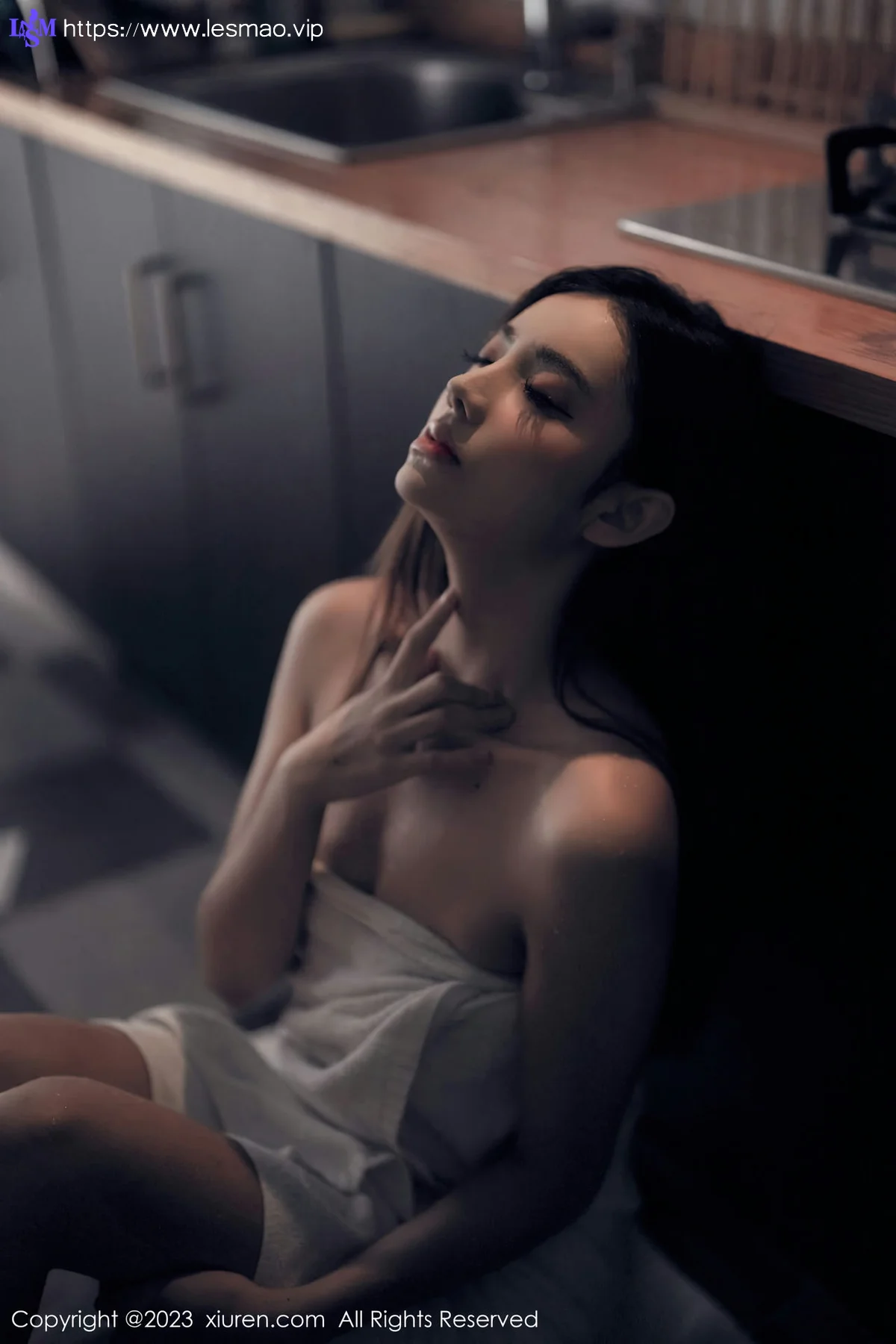XiuRen 秀人 No.6437 加朵babe 露肩连衣长裙写真3 - 91