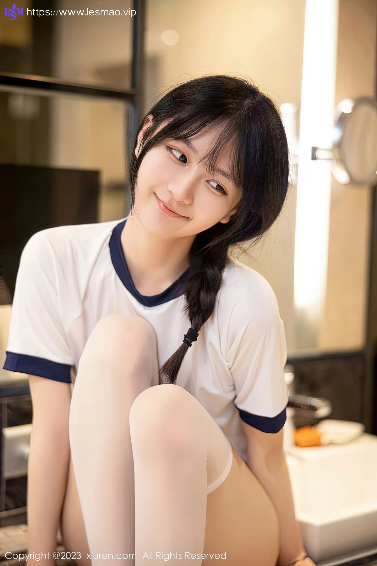 XiuRen 秀人 No.6447 谢小蒽 白色水手服性感写真111 - 21