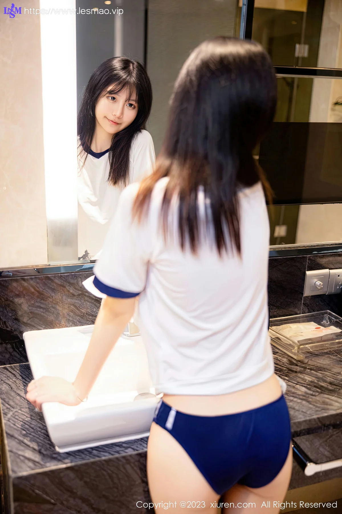 XiuRen 秀人 No.6447 谢小蒽 白色水手服性感写真111 - 34