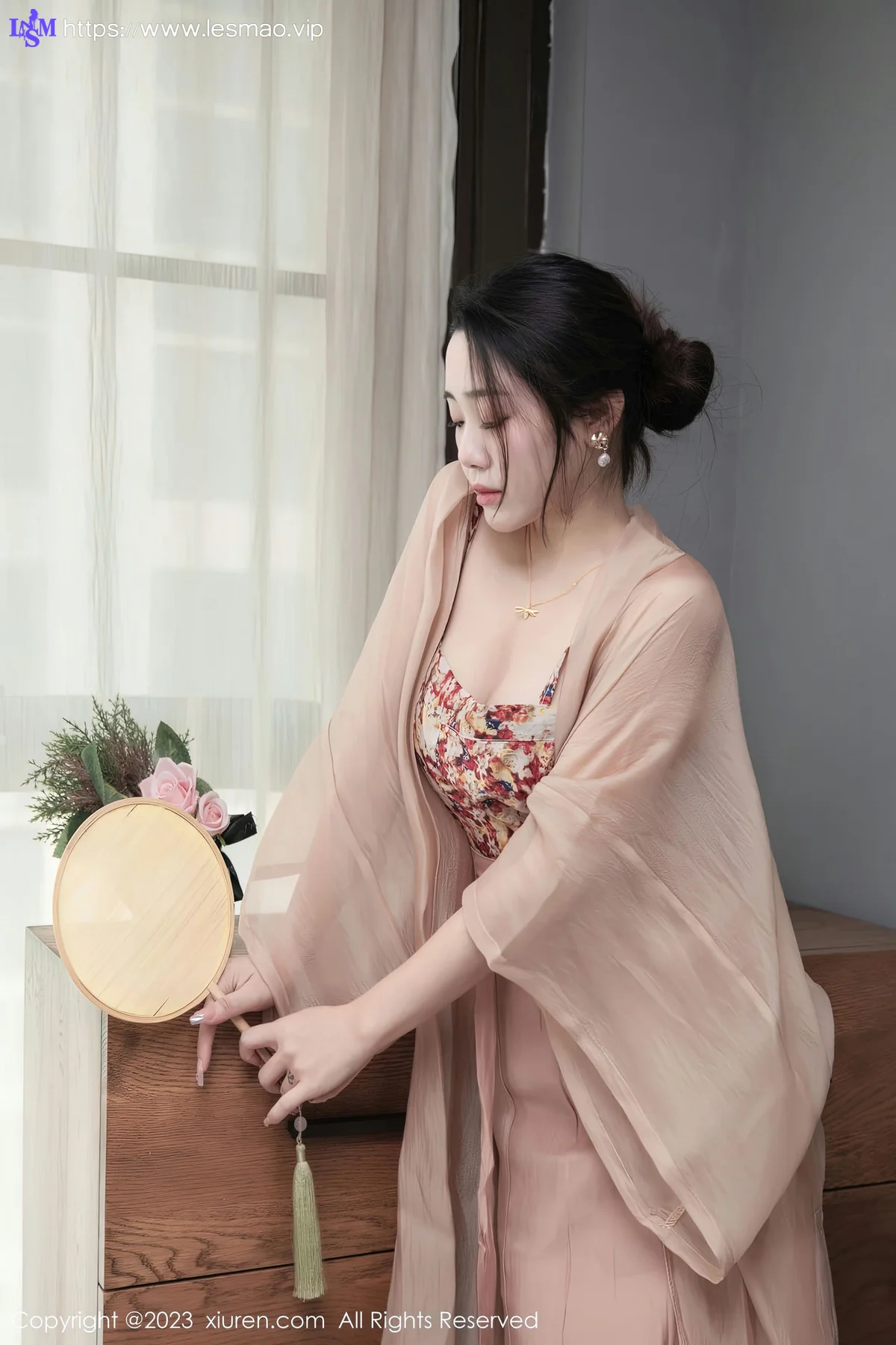 XiuRen 秀人 No.6457 严利娅Yuliya 古风汉服性感写真 - 13