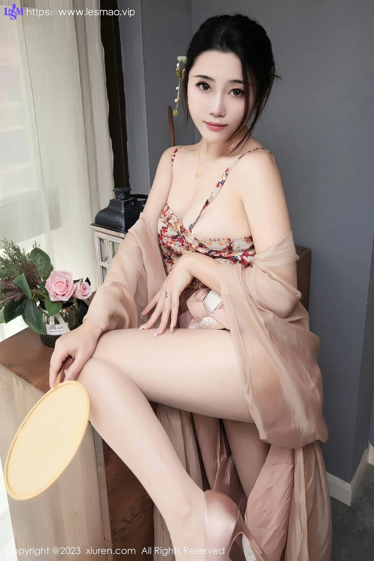 XiuRen 秀人 No.6457 严利娅Yuliya 古风汉服性感写真 - 44
