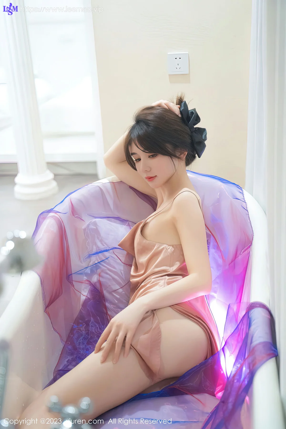 XiuRen 秀人 No.6458 婠婠么 浴室场景性感写真 - 18