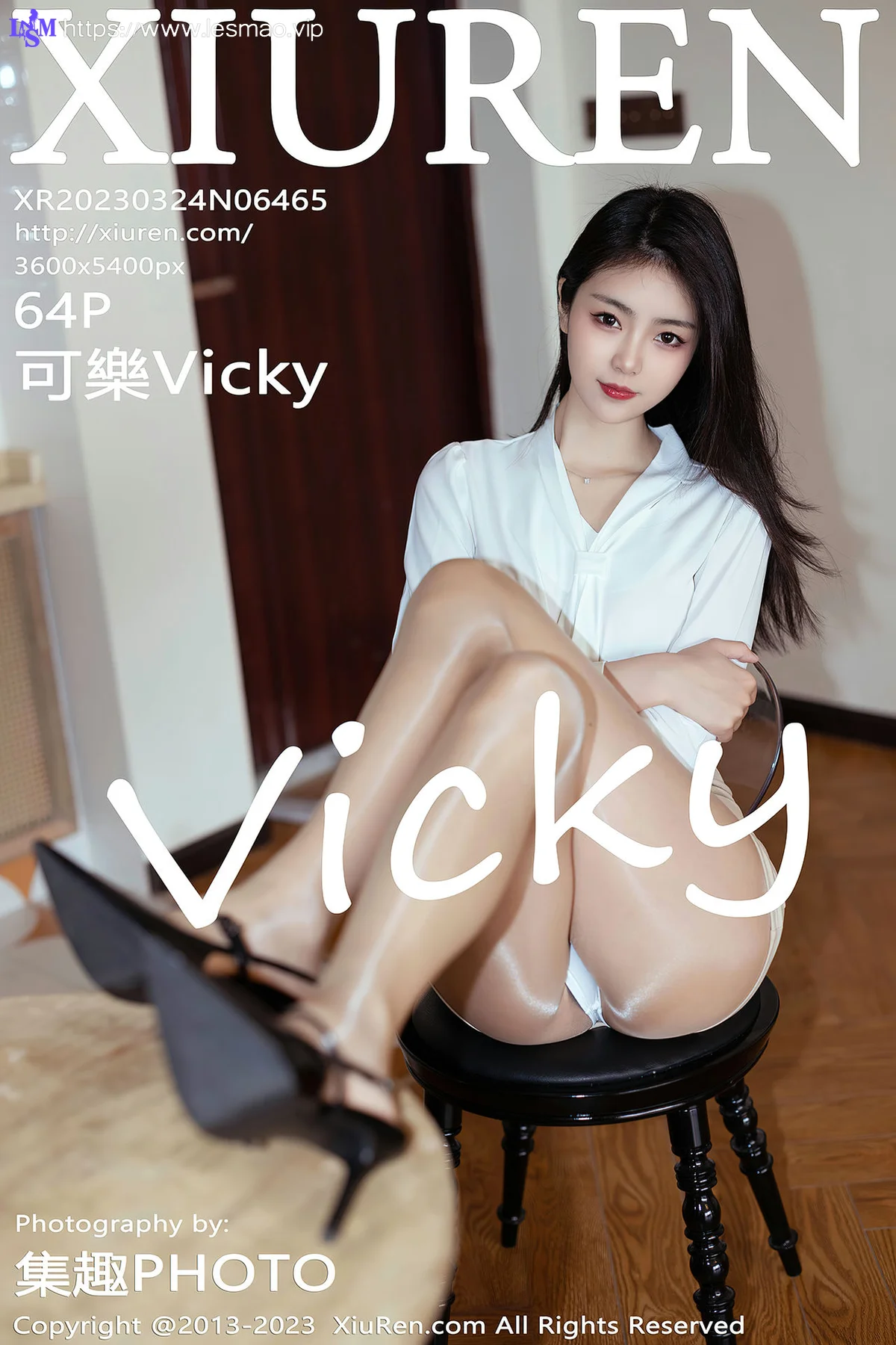 XiuRen 秀人 No.6465 可樂Vicky 浅黄色短裙性感写真3 - 65