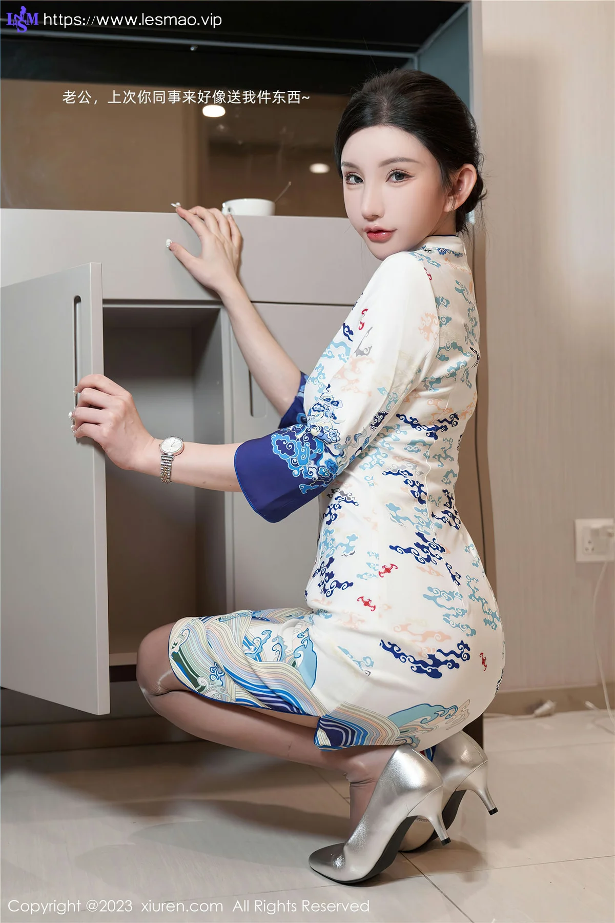 XiuRen 秀人 No.6473 周于希 亮丝美腿 - 22