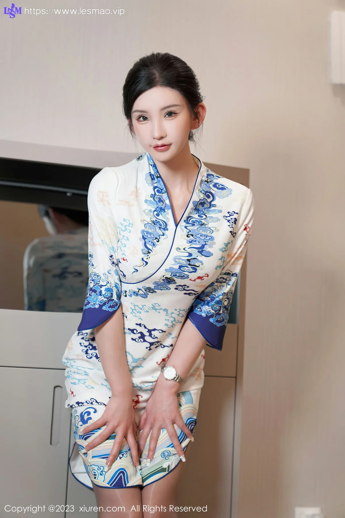 XiuRen 秀人 No.6473 周于希 亮丝美腿 - 25