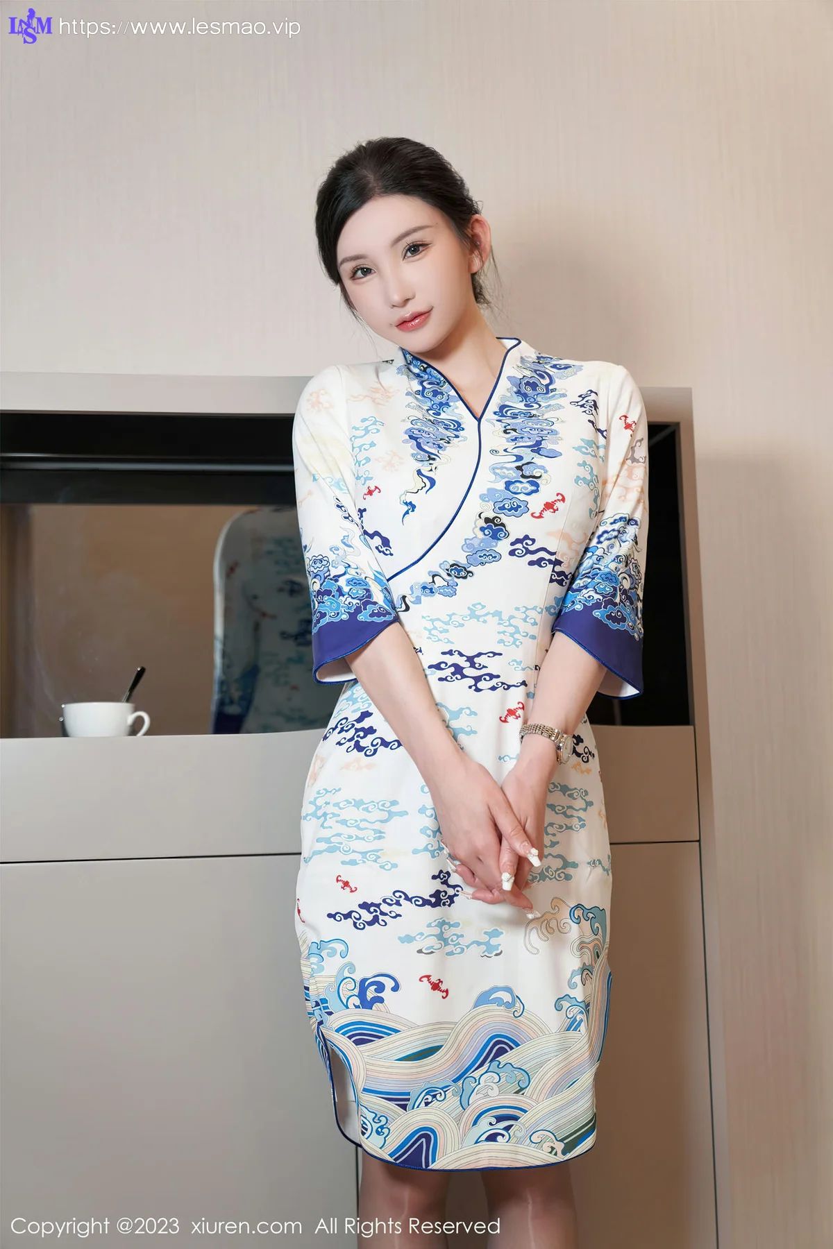 XiuRen 秀人 No.6473 周于希 亮丝美腿 - 26