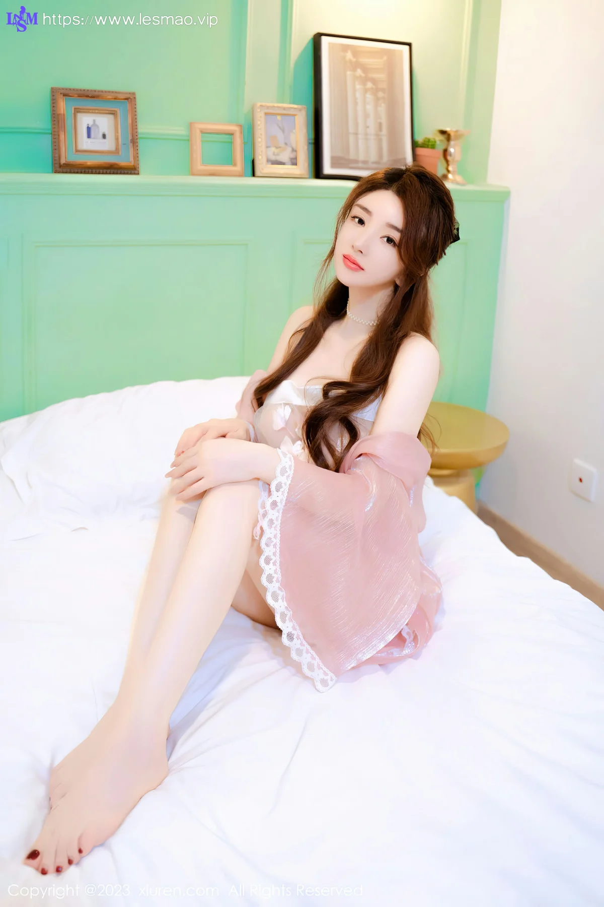 XiuRen 秀人 No.6476 eve雨儿1494 粉色轻透情趣性感写真22 - 24